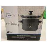 New/Open Box Tested/Working 2Qt Slow Cooker