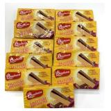 11x 165g Packs Bauducco Hazelnut Wafer Biscuits