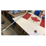 Canadian Flag & Pole