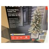 New Noma 4ft Frosted Berry Potted Tree