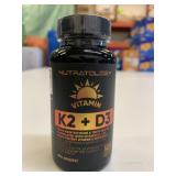 Narratology Vitamin K2 + D3 120 Capsules