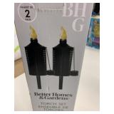 New Better Homes & Garden Torch Set 2 Pack