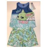 New Star Wars Youth Size 12 2 Pc PJ Set