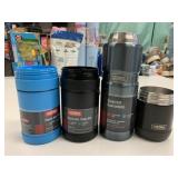 New Thermos Lot Missing Lids