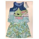 New Star Wars Youth Size 12 2 Pc PJ Set