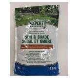 1Kg Bag Expert Gardener Sun & Shade Grass Seed Mix