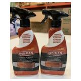 2x 473ml Weiman Cabinet & Wood Cleaners
