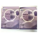 2x 108/Pk Pimple Patches Assorted Sizes