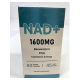 NAD+ 1600MG Resveratrol PQQ Turmeric Ectrac