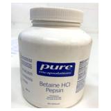 Pure Encapsulations Betaine HCL Pepsin 250 Caps