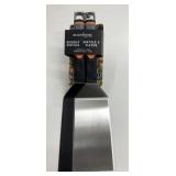 New Blackstone 2 Pc Wide Griddle Spatula SS Set