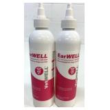 2x 237ml EarWell Otic Cleansing Solution For Pets
