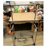 Metal 2 Tier Adjustable Height & Width Clothing