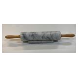 Marble Rolling Pin & Stand