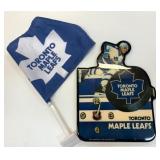 Toronto Maple Leafs Clock & Window Flag