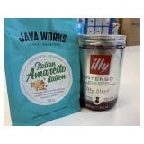 340g Italian Amaretto Beans & illy Intenso Ground