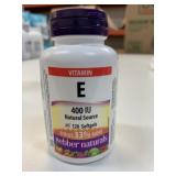 Webber Naturals Vitamin E 400 IU 120 Softgels