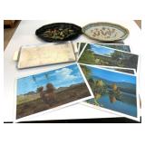 Vintage Serving Trays & Placemats