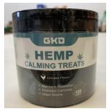 120 GKD Hemp Calming Treats for Dogs & Cats