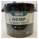 120 GKD Hemp Calming Treats for Dogs & Cats
