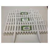 3 New 4 Pack Expert Gardener Decorative Fence 23"