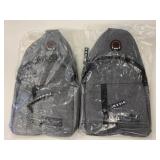 2 New Grey Unisex Crossbody Bags Fashion Instinct