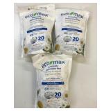 3x 20/Pk Ecomax Dishwasher Pacs