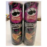 2x158g Pringles Scorch Medium BBQ