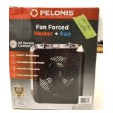 New/Open Box Pelonis Fan Forced Heater & Fan