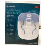 Homedics Bubble Bliss Deluxe Foot Bath *Gently
