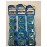 3 New Packs of 28 Listerine Ultraclean Flossers