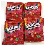4x 280G Skittles Gummies Candy