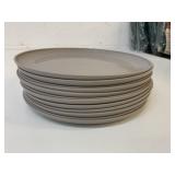 12 New 10" Mainstays Reusable Plates