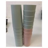 16 New 500ml Earth Tone Colour BPA Free Tumblers