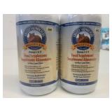 2x 237ml Grizzly Salmon Plus Oil Dog Supplement