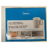 New Midea 0.7L Portable & Foldable Kettle