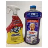 Resolve Urine Destroyer & Mr.Clean Platinum