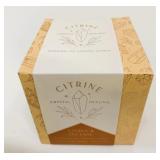 New Citrine Crystal Healing Essential Oil Candle