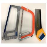 3 Assorted Saws