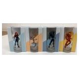 4 New Marvel 10oz Glasses