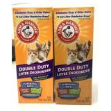 2x 850g Arm & Hammer Double Duty Litter Deodorizer