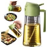 New 16oz Olive Oil Dispenser & Sprayer 470ml