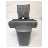 Working Panasonic 4 Speaker System