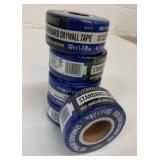 5 New Everbilt 150ft x 1 7/8" Drywall Tape