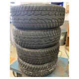 4 Mirage MR-W662 215 65 16 Winter Tires & Rims