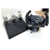Playstation Thrustmaster Wheel & Foot Pedals