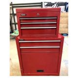 Torin 2 Pc Tool Cabinet No Key For Top 25"x24"x13"