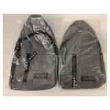 2 New Grey Unisex Crossbody Bags Fashion Instinct