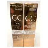 2x 30ml Marcelle Innovation CC Cream Med to Dark