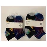 12 New Pairs George Boy's Size 3-6 Ankle Socks